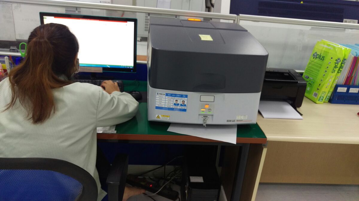 event - TECOTEC Group delivery EDX-LE X-ray fluorescence spectrometry for Sumida Vietnam
